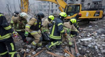 Russia Strikes Ukraine with Drones and Missiles, Killing at Least 10 in Kharkiv