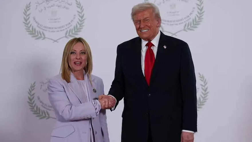 Trump praises Italy’s Meloni for potential Gulf aid to Israel