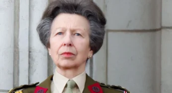 Princess Anne holds court as royals face heckling crowd