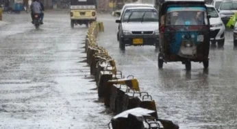 Weather System Brings Rain to Punjab Province