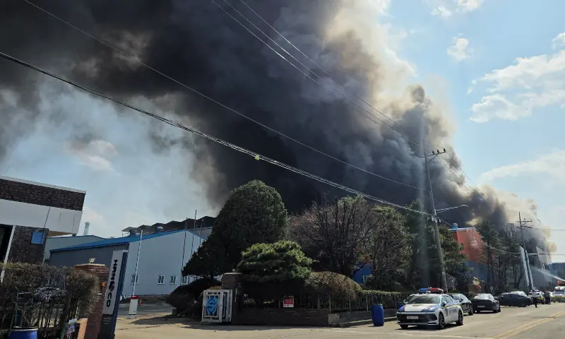 11 Dead, Dozens Injured in South Korea Factory Fire