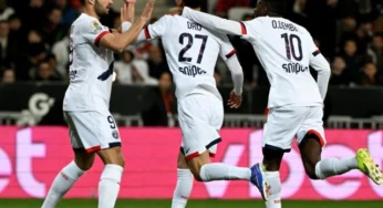 PSG Regain Ligue 1 Lead in Dominant 4-0 Win Over Nice