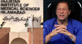 Imran Khan’s Vision Satisfactory at PIMS Follow-Up