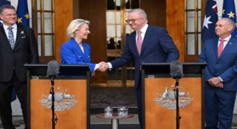 Australia, EU Reach New Trade Pact Boosting Exports Growth