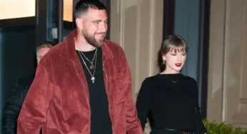 Kelce Cheers Taylor Swift at iHeartRadio Music Awards Debut