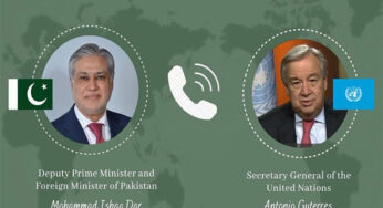 Dar, Guterres Discuss West Asia Situation’s Impact on Peace