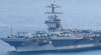 USS Gerald Ford Arrives in Croatia for Maintenance After Laundry Fire Incident