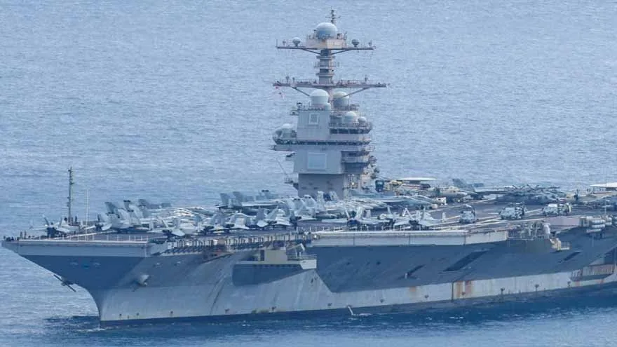 USS Gerald Ford Arrives in Croatia for Maintenance After Laundry Fire Incident