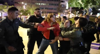 Hundreds Protest War in Tel Aviv, Clashes with Police Unrest Spreads Across Cities
