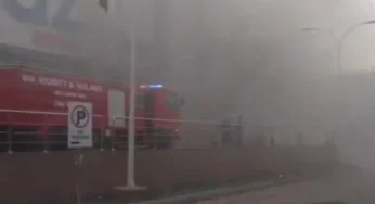 Fire at Zamzama Store Controlled by Fire Brigade