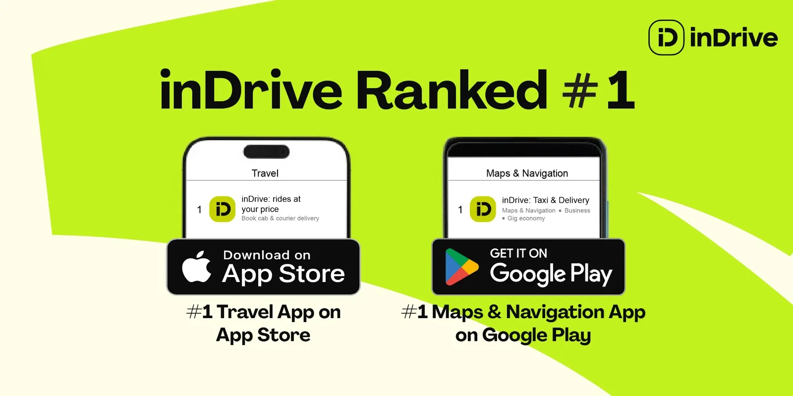 inDrive retains #1 spot as Pakistan’s top ride-hailing app across App stores