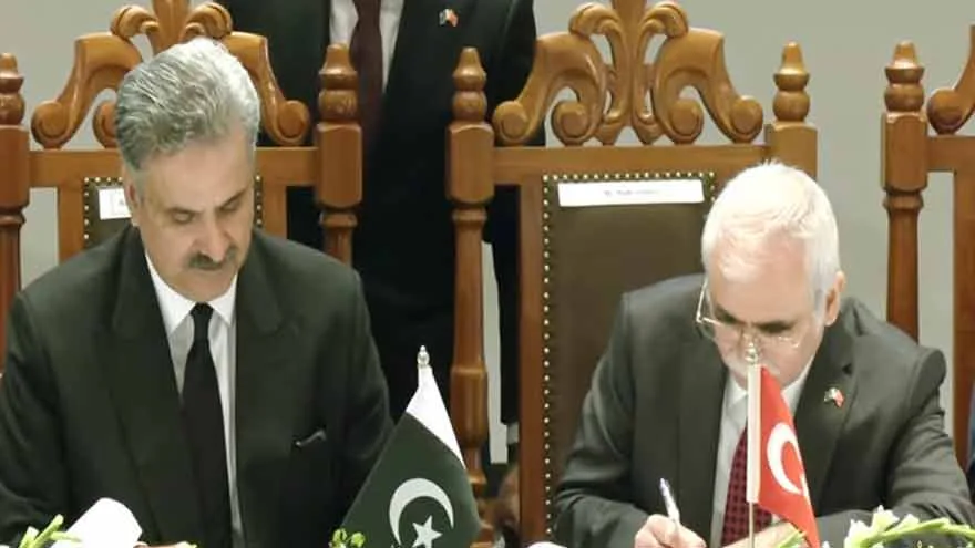 Pakistan, Turkiye Sign MoU for Judicial Cooperation Boost