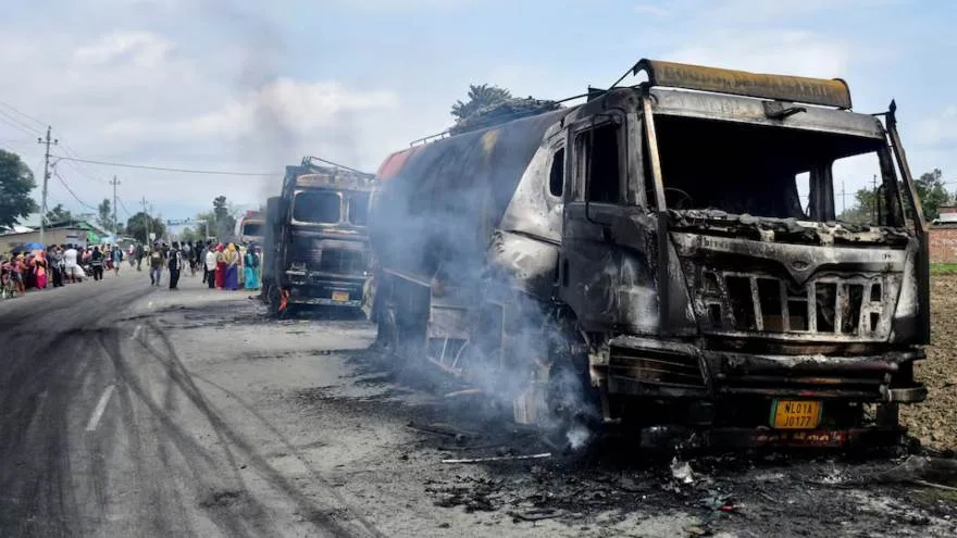 Violence in India’s Manipur Leaves Four Dead Amid Ethnic Clashes Over Jobs