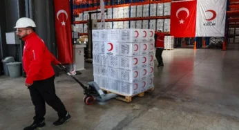 Aid Convoy Traverses Turkey-Iran Border Amidst Crisis