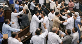 Brawl Erupts in Karachi City Council Meeting Over Water Rights Slogans