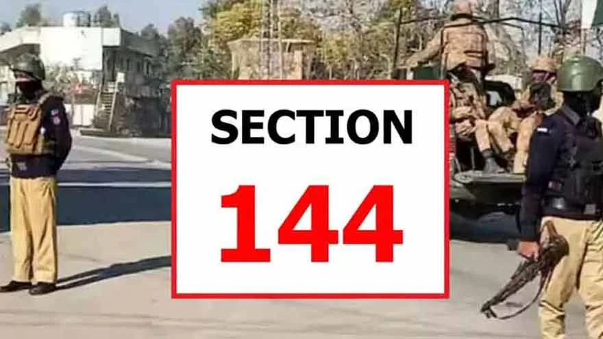 Security Concerns Lead to Section 144 Imposition in Tank