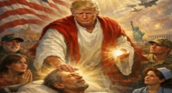 Trump Sparks Backlash with AI Image Depicting Himself as Jesus