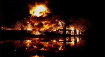 Russian Missiles Hit Kyiv & Cities, 13 Dead