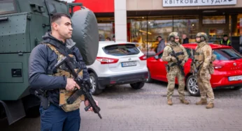 Gunman Kills 6 in Kyiv, Police Rescue Hostages