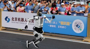 Chinese Robots Outpace Humans in Beijing Half-Marathon