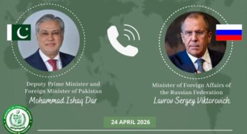 Pakistan-Russia Ties in Focus Amid Regional Tensions, Dar Meets Lavrov