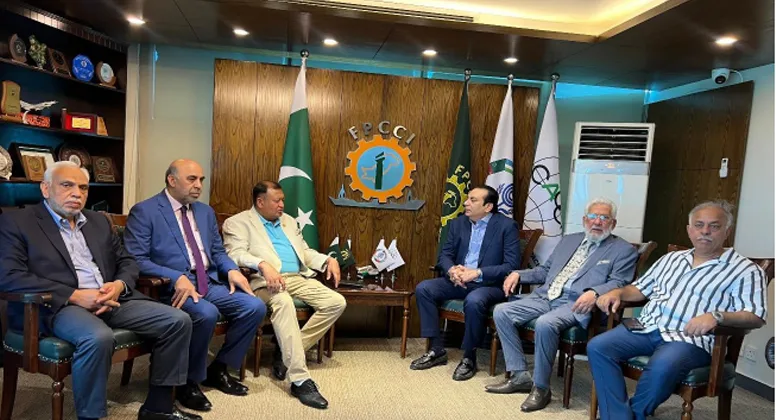 SAARC CCI President Visits FPCCI Secretariat for Meeting and Congratulation