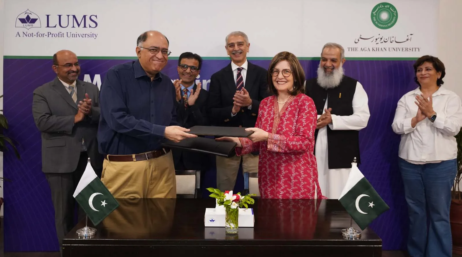 LUMS and Aga Khan University Sign MoU to Strengthen Joint Research and Academic Collaboration