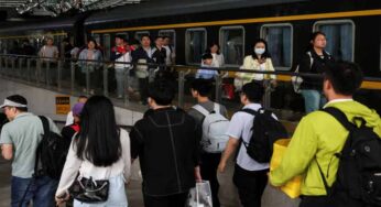 China’s Railway Sets New Passenger Record on May Day