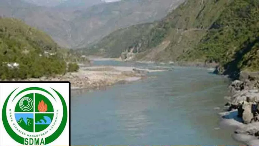 SDMA Alerts Flood Risk in Muzaffarabad Due to Rising River Flows