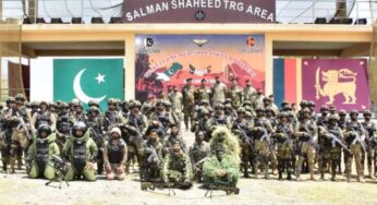 Pakistan, Sri Lanka Conclude Two-Week Counter-Terrorism Exercise at Tarbela