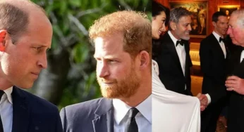 Prince Harry Blames William for Clooney Fallout