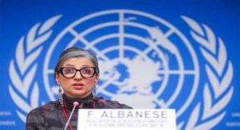 US Lifts Sanctions on Italian UN Expert Albanese