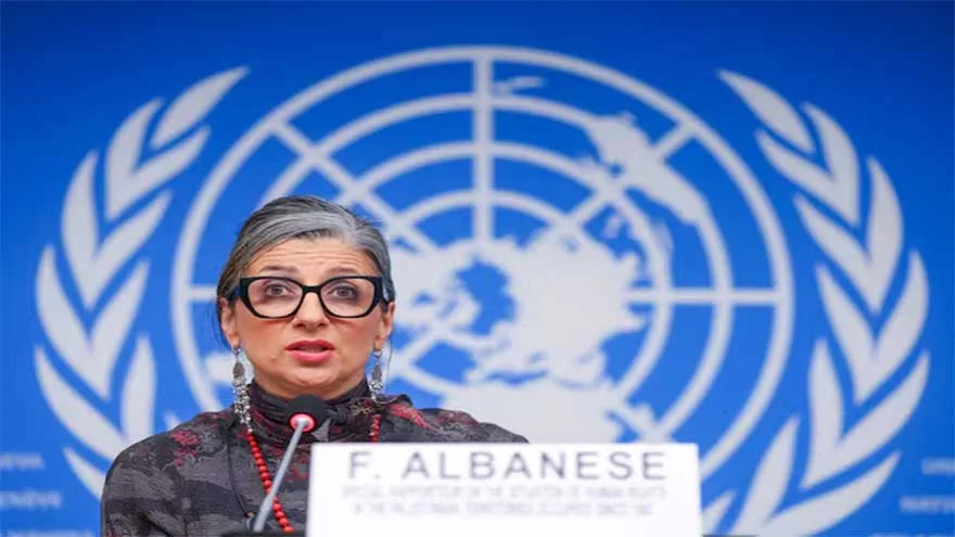 US Lifts Sanctions on Italian UN Expert Albanese