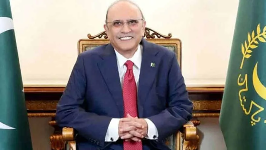 Zardari Approves Environmental & Criminal Law Reforms, Congratulates Jordan on Independence Day