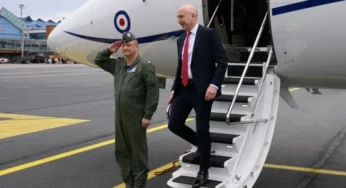 RAF Flight with John Healey Faces GPS Jamming Near Russia Border