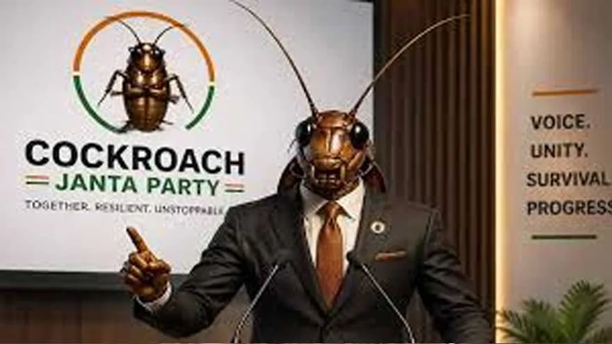 BJP Blocks Cockroach Janta Party Social Media Amid Youth Movement Rise and Minister’s Resignation Campaign