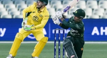 Pakistan, Australia Face First ODI in Rawalpindi Tomorrow
