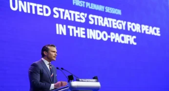 Pete Hegseth Calls for Asian Allies to Boost Defence Spending Against China’s Rise
