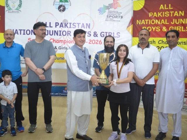 KP Players Dominate Pakistan Junior Squash Championship 2026