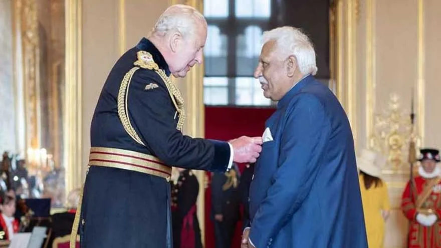 Professor Javed Receives OBE from King Charles III for Mental Health Contributions