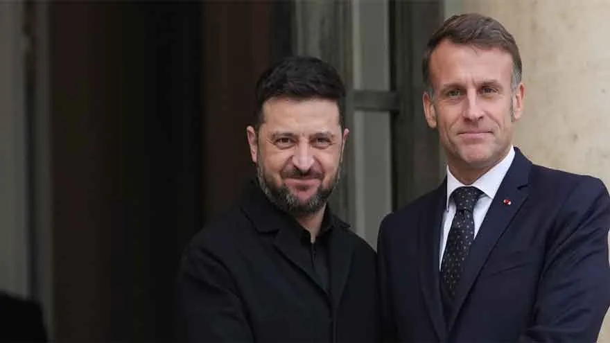 Starmer Welcomes Zelenskyy, Macron Amid Ukraine Strikes