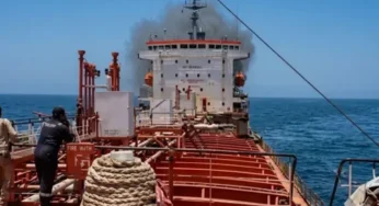 24 Indian Sailing Rescued from Burning Tanker in Oman