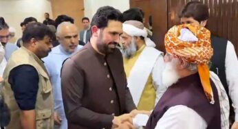 Sohail Afridi, Fazl Discuss Provincial Rights Amid Federal Budget Meeting