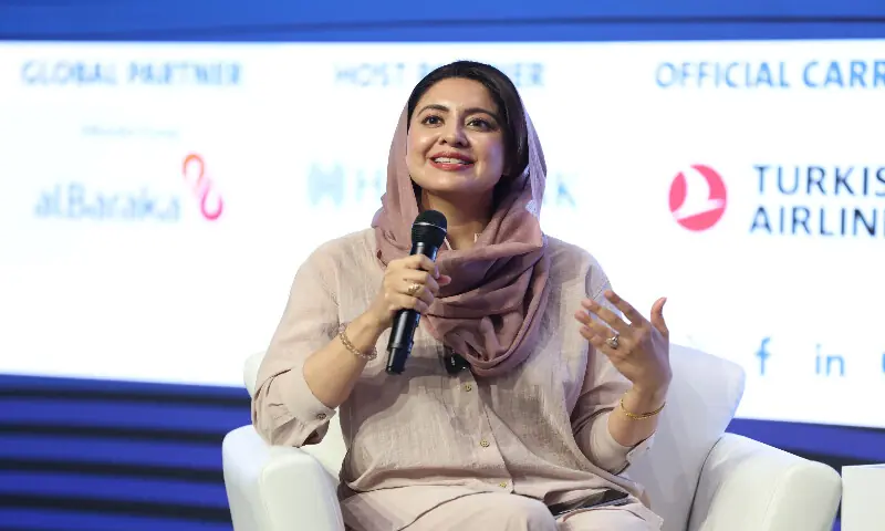 Sidra Iqbal Addresses Global Islamic Economy Summit in Turkiye