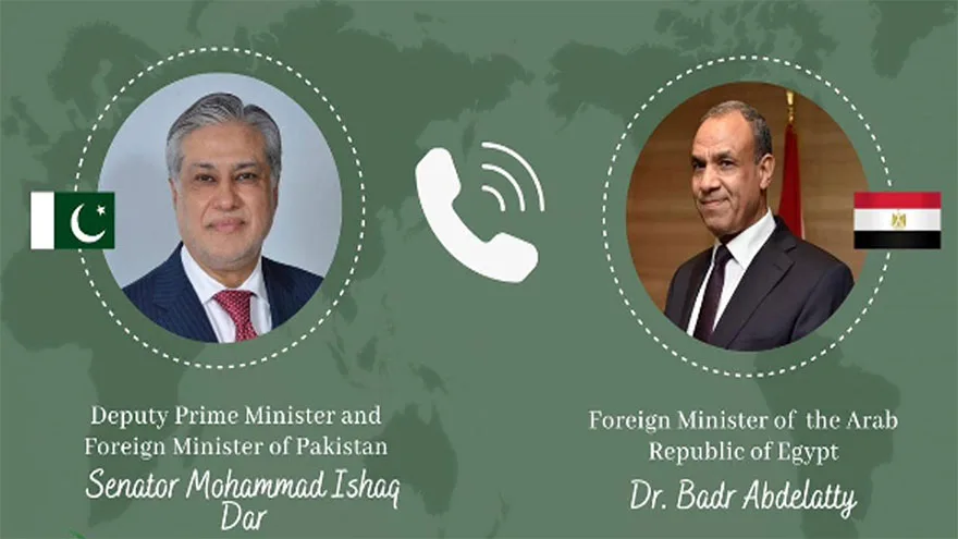 Egyptian FM Hails Pakistan’s Mediation Role in Regional Affairs
