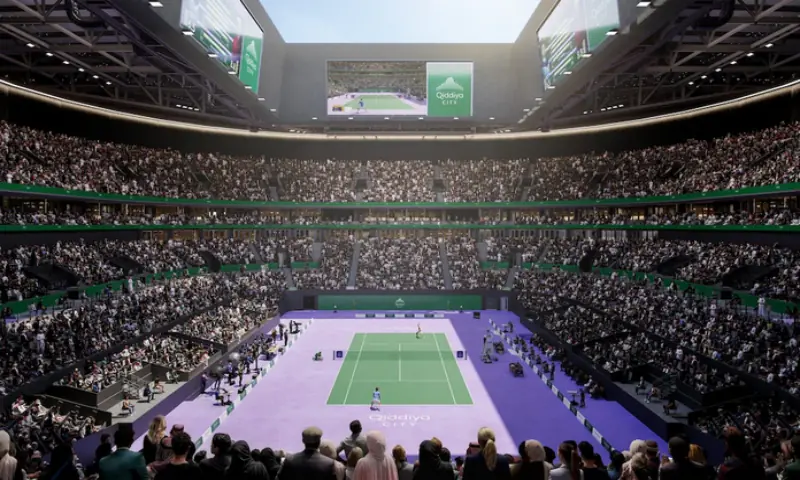 Saudi Unveils Wimbledon-Style Tennis Centre in Qiddiya City