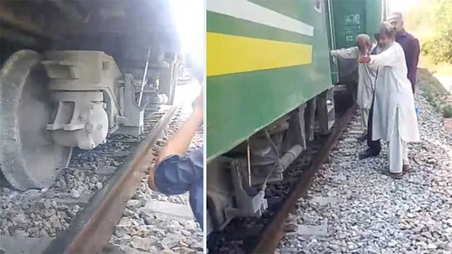 Awam Express Bogie Derails Near Gujrat, No Casualties Reported