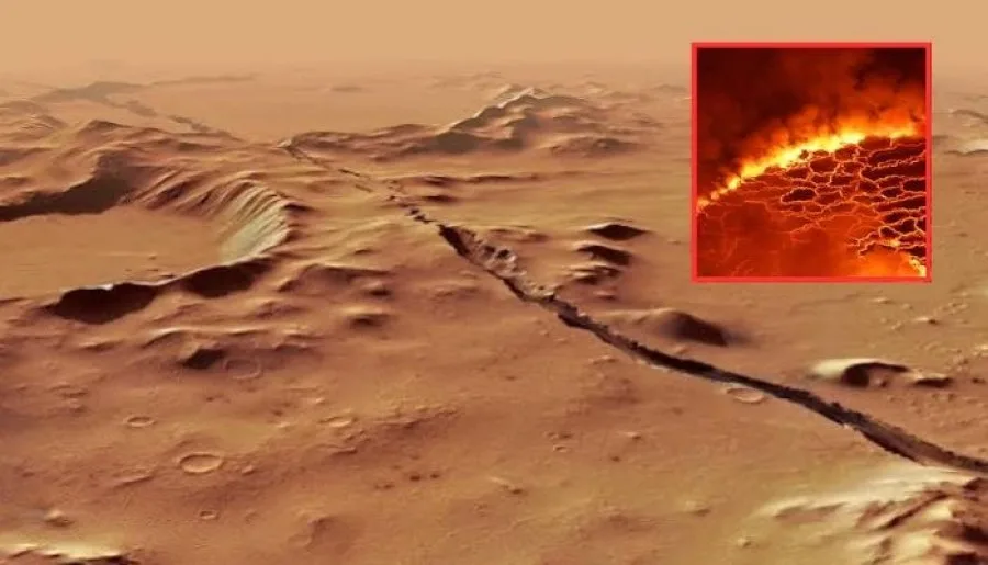 Unexpected Magma Discovery on Mars Sparks Alien Life Speculation