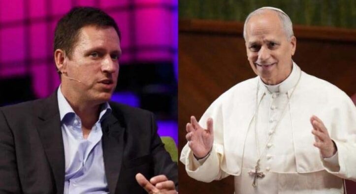 Billionaire Thiel Accuses Pope of Supporting China on AI