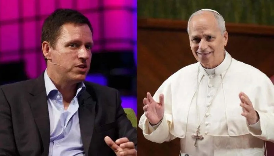 Billionaire Thiel Accuses Pope of Supporting China on AI